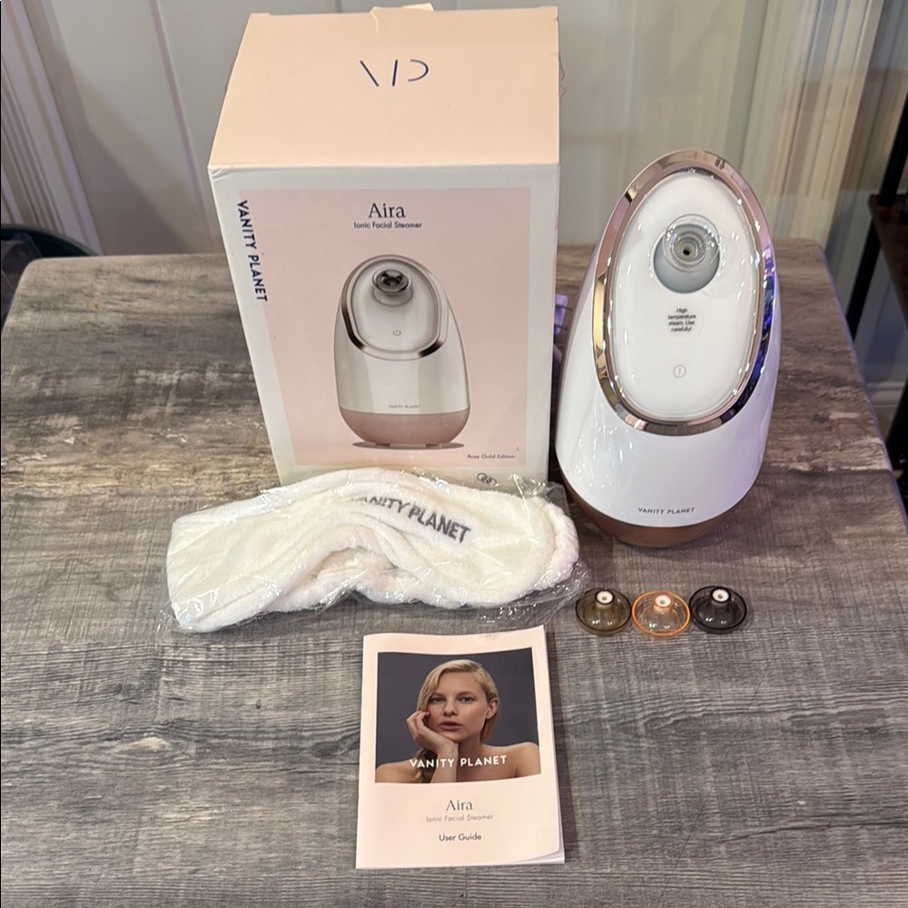 Vanity Planet Aira Facial Steamer - White,  used once